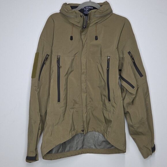 Arcteryx Alpha LT LEAF goretex jacket Crocodile Gen 1 Large EUC - Picture 1 of 14